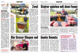 Read more about the article [KRONEN-Zeitung] – Zwei Steirer spielen mit dem Feuer!