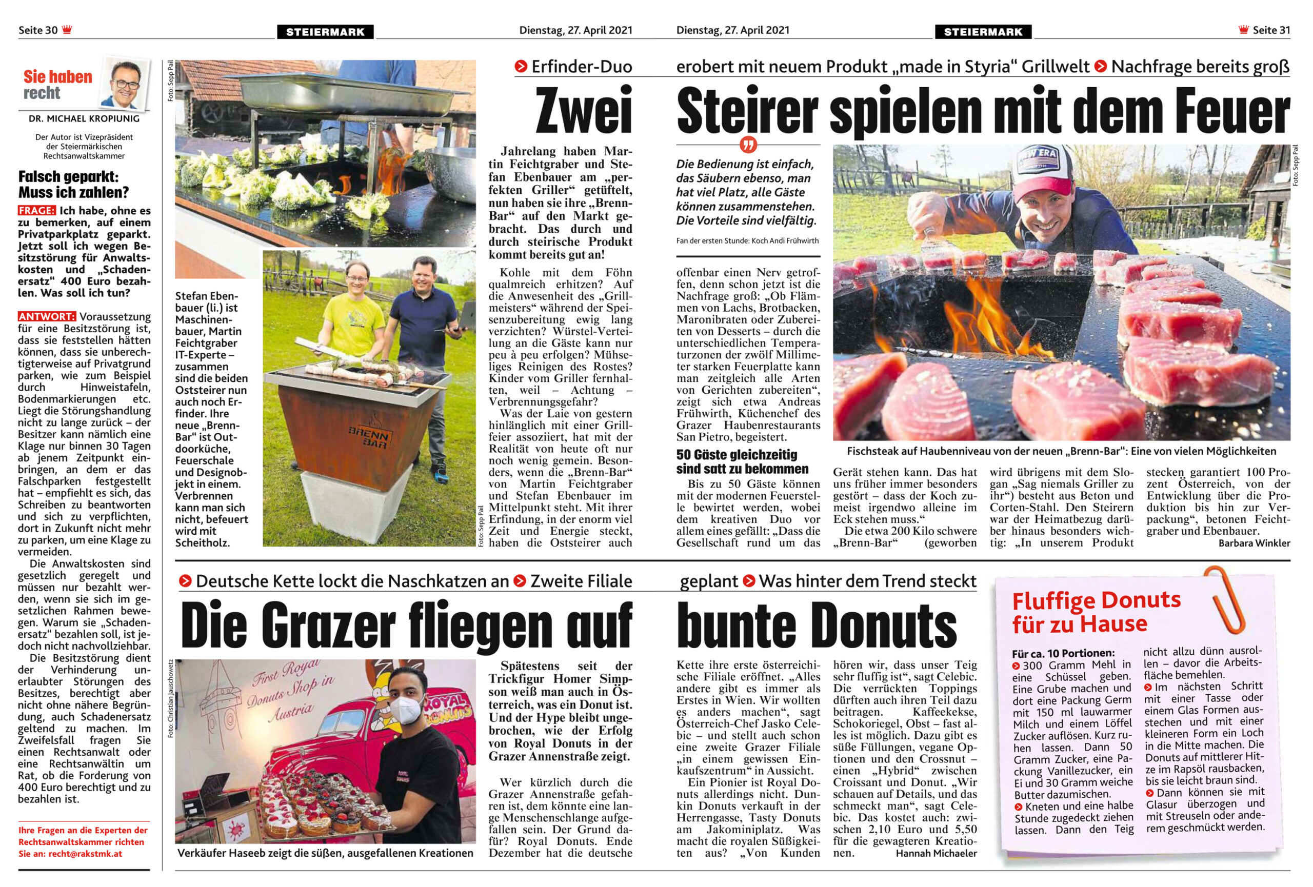You are currently viewing [KRONEN-Zeitung] – Zwei Steirer spielen mit dem Feuer!