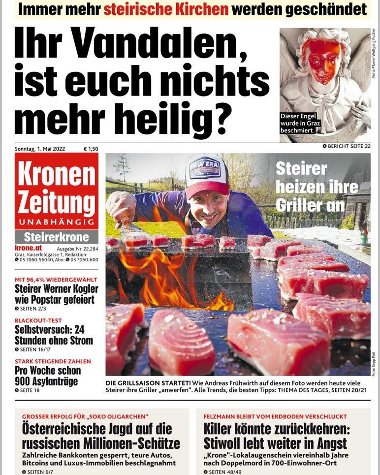 You are currently viewing [KRONEN-Zeitung] – Steirer heizen ihre Griller an