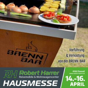 Mehr über den Artikel erfahren BRENN-BAR @ Hausmesse Robert-Harrer