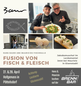 Read more about the article BRENN-BAR @ Fusion von Fleisch & Fisch