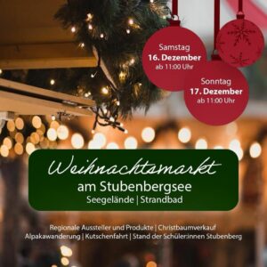 Read more about the article BRENN-BAR @ Weihnachtsmarkt Stubenbergsee